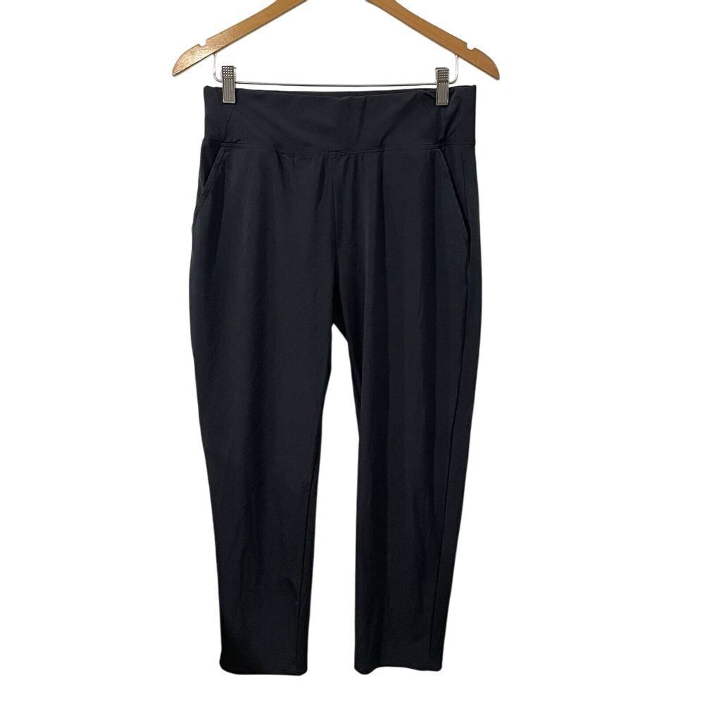 Freely Metro Pants Joggers Womens Small Black Cropped Athleisure Casual Active